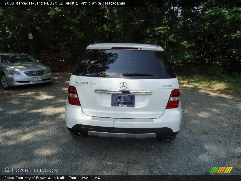 Arctic White / Macadamia 2008 Mercedes-Benz ML 320 CDI 4Matic