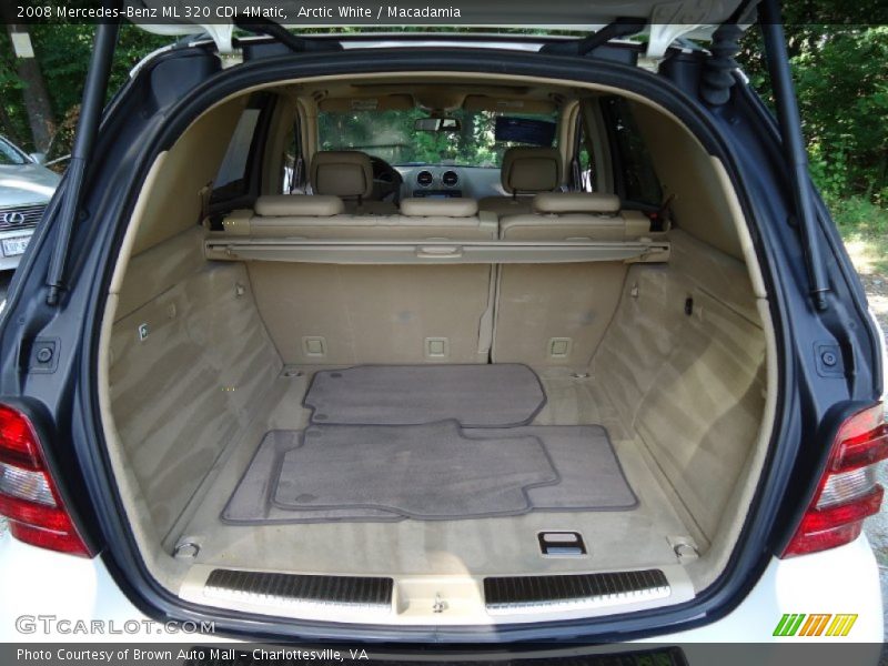 Arctic White / Macadamia 2008 Mercedes-Benz ML 320 CDI 4Matic
