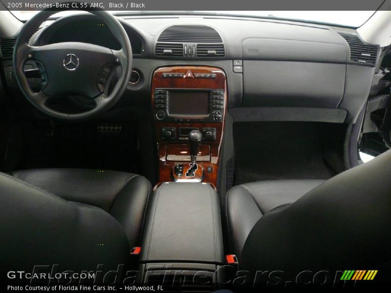 Black / Black 2005 Mercedes-Benz CL 55 AMG