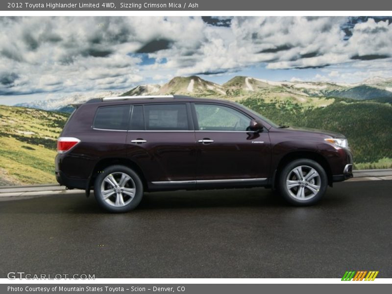 2012 Highlander Limited 4WD Sizzling Crimson Mica