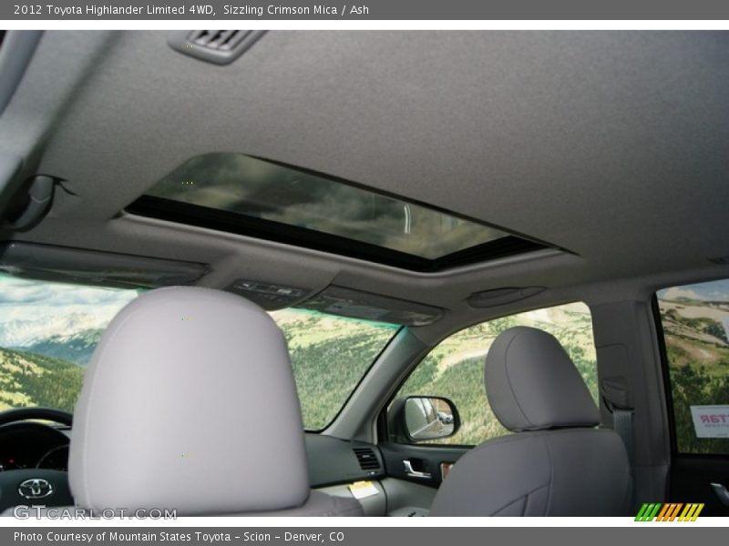 Sizzling Crimson Mica / Ash 2012 Toyota Highlander Limited 4WD