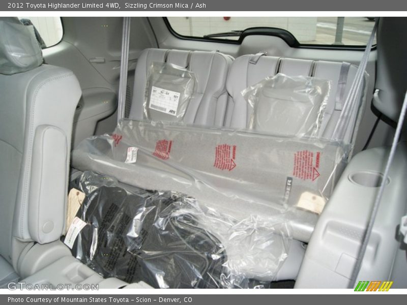 Sizzling Crimson Mica / Ash 2012 Toyota Highlander Limited 4WD