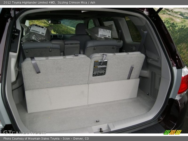 Sizzling Crimson Mica / Ash 2012 Toyota Highlander Limited 4WD