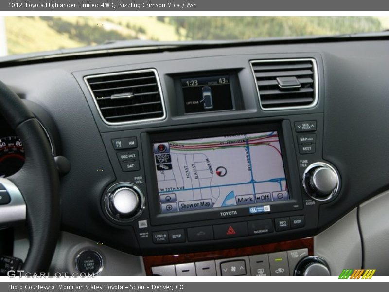 Sizzling Crimson Mica / Ash 2012 Toyota Highlander Limited 4WD