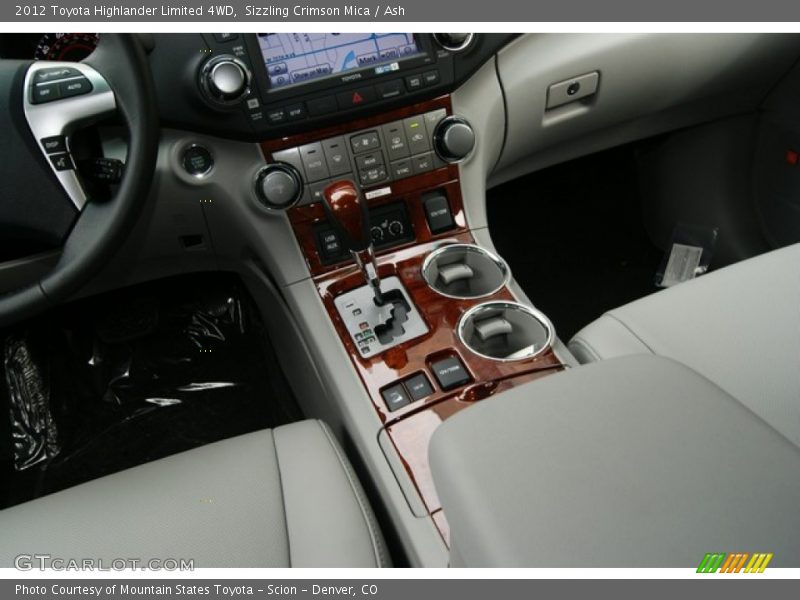 Sizzling Crimson Mica / Ash 2012 Toyota Highlander Limited 4WD