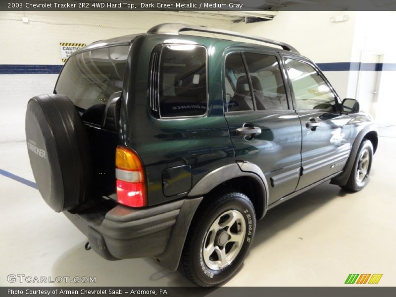  2003 Tracker ZR2 4WD Hard Top Dark Green Metallic