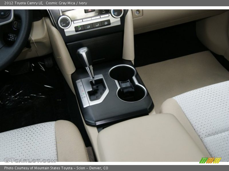 Cosmic Gray Mica / Ivory 2012 Toyota Camry LE