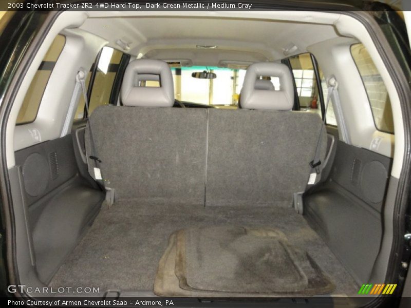  2003 Tracker ZR2 4WD Hard Top Trunk