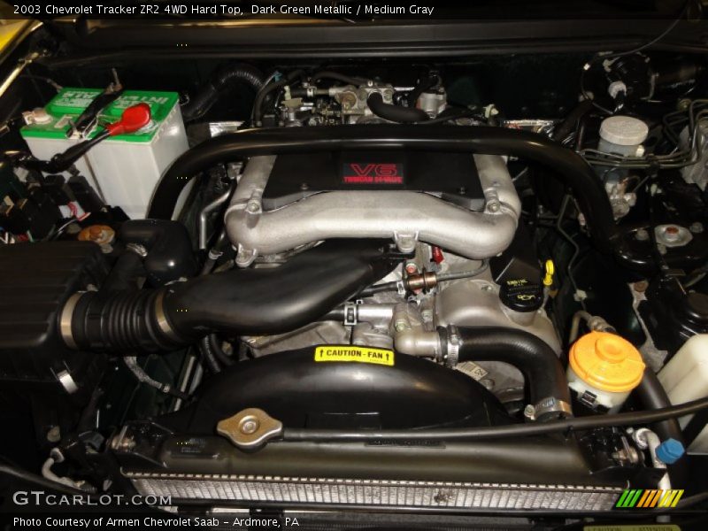  2003 Tracker ZR2 4WD Hard Top Engine - 2.5 Liter DOHC 24-Valve V6