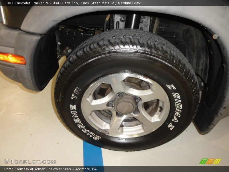  2003 Tracker ZR2 4WD Hard Top Wheel