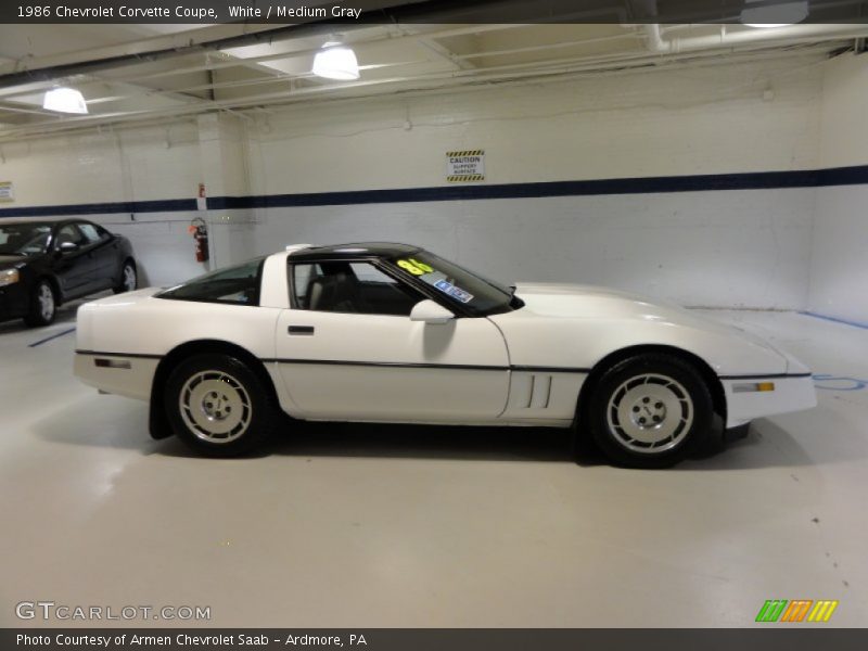  1986 Corvette Coupe White