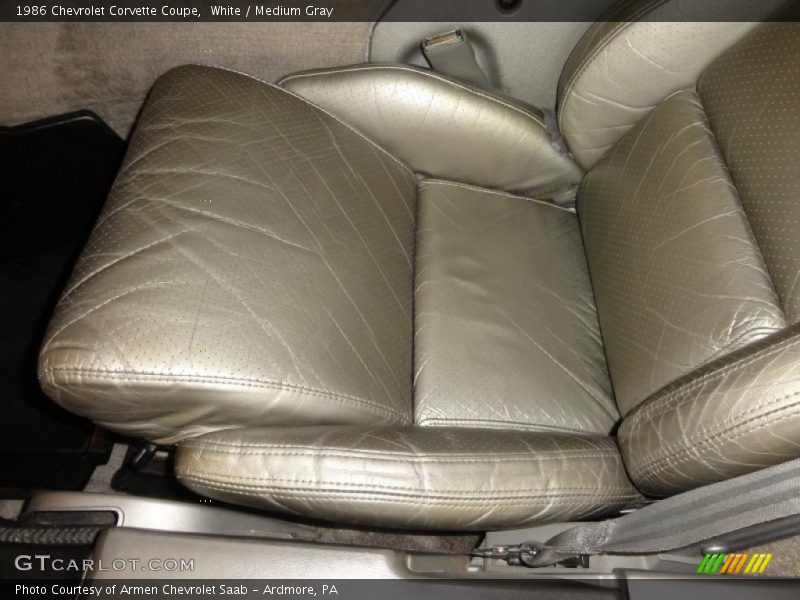  1986 Corvette Coupe Medium Gray Interior