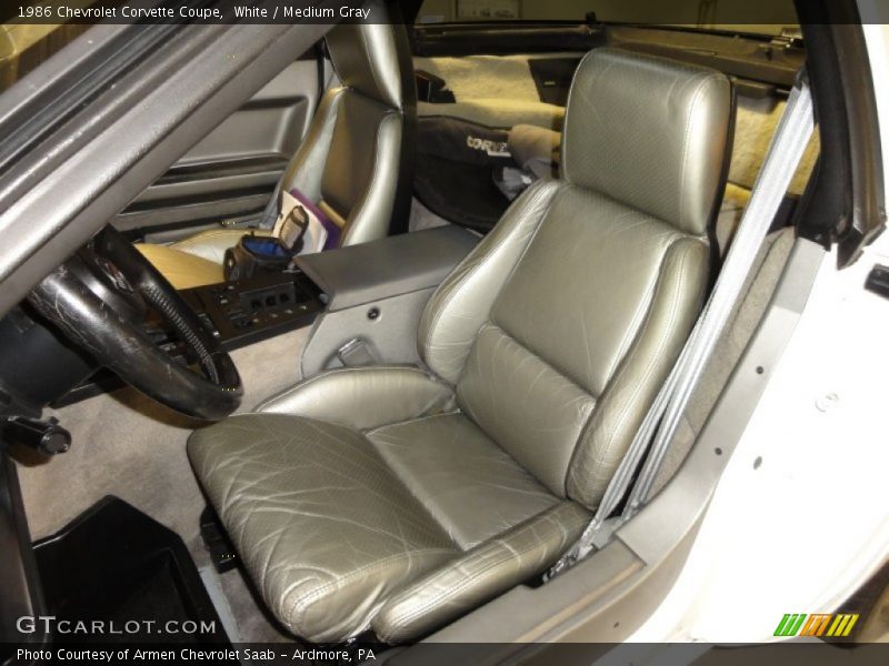  1986 Corvette Coupe Medium Gray Interior