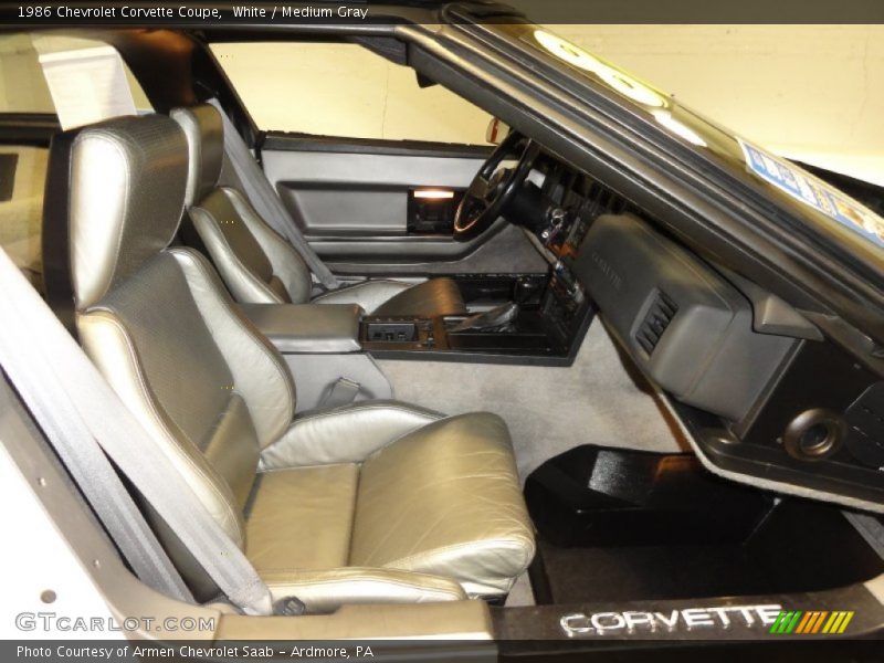  1986 Corvette Coupe Medium Gray Interior
