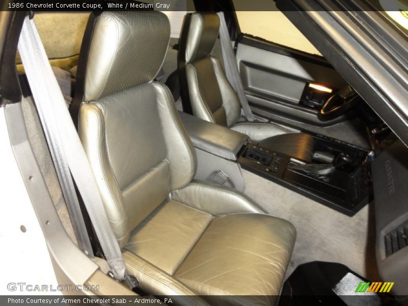  1986 Corvette Coupe Medium Gray Interior