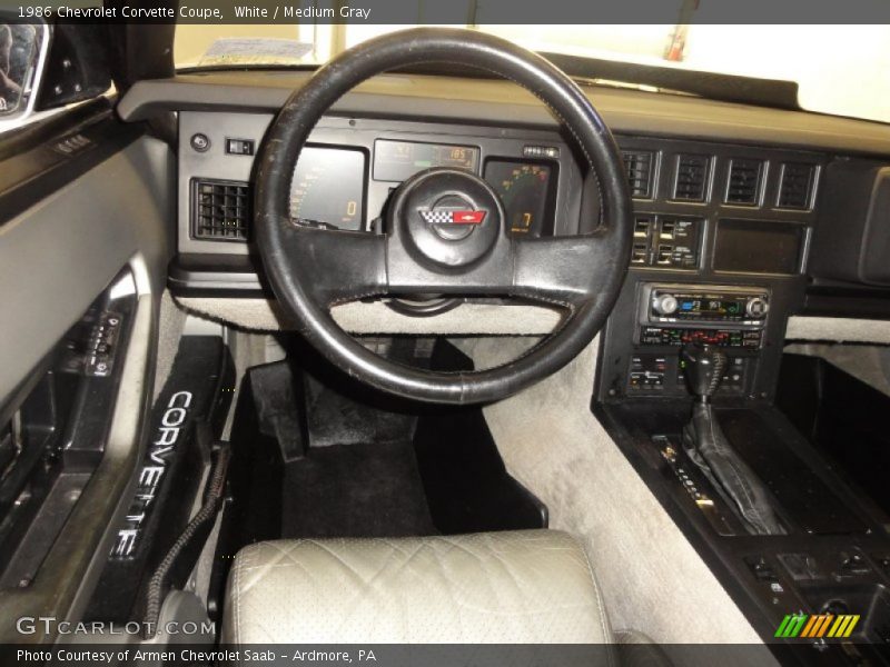 Dashboard of 1986 Corvette Coupe