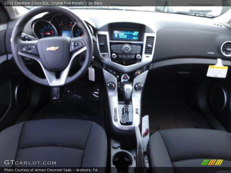 Crystal Red Metallic / Jet Black 2012 Chevrolet Cruze Eco