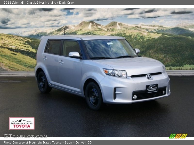 Classic Silver Metallic / Dark Gray 2012 Scion xB