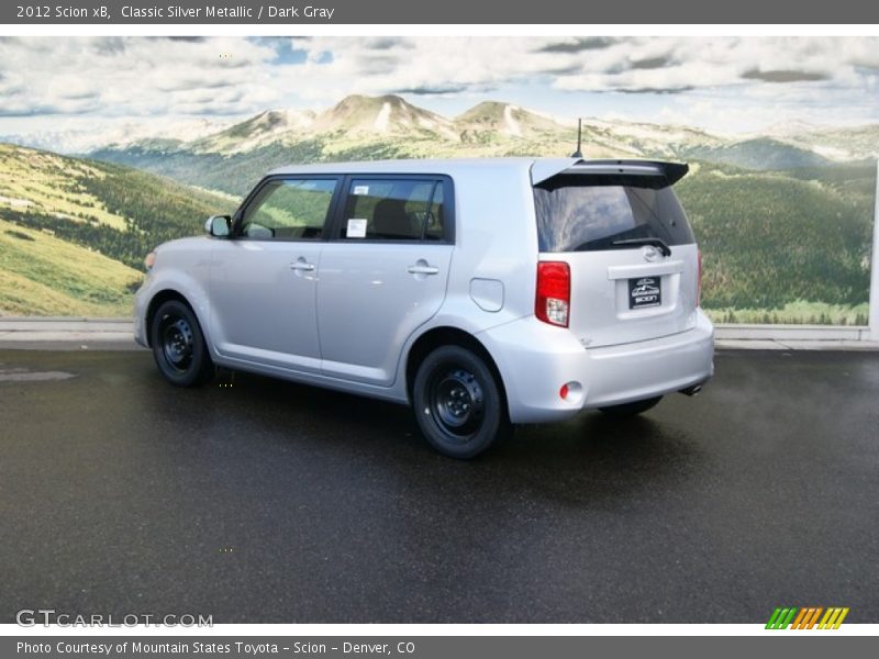 Classic Silver Metallic / Dark Gray 2012 Scion xB