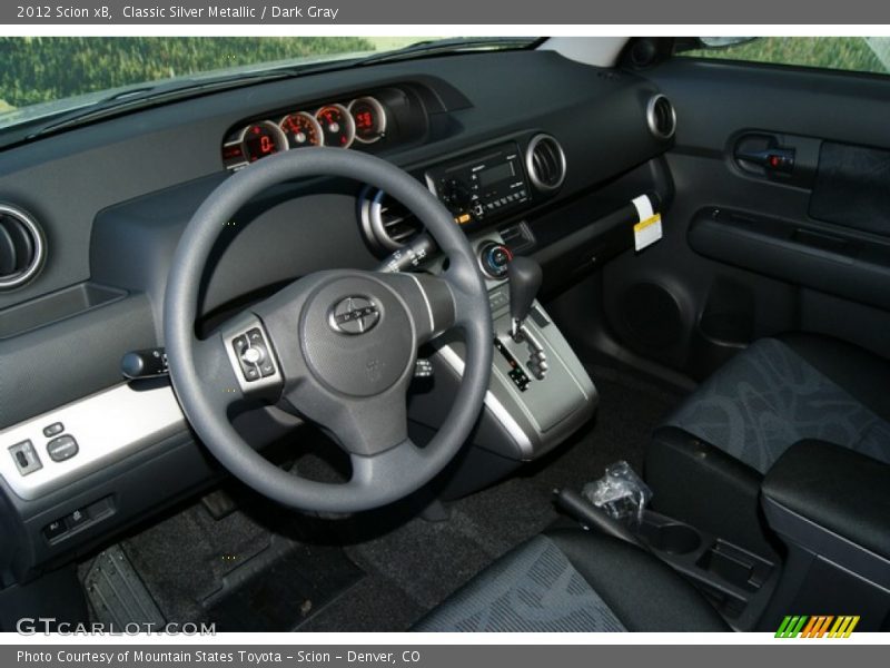 Classic Silver Metallic / Dark Gray 2012 Scion xB