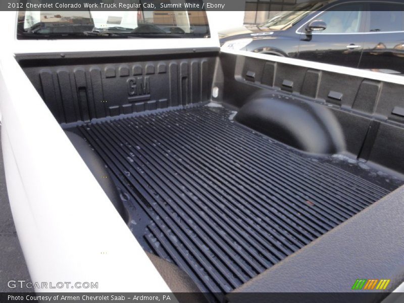 Summit White / Ebony 2012 Chevrolet Colorado Work Truck Regular Cab