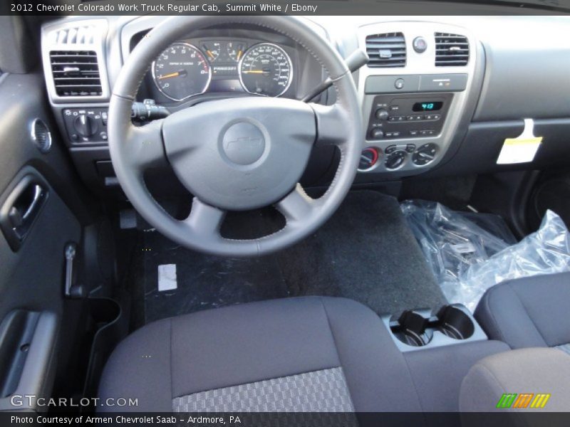Dashboard of 2012 Colorado Work Truck Regular Cab