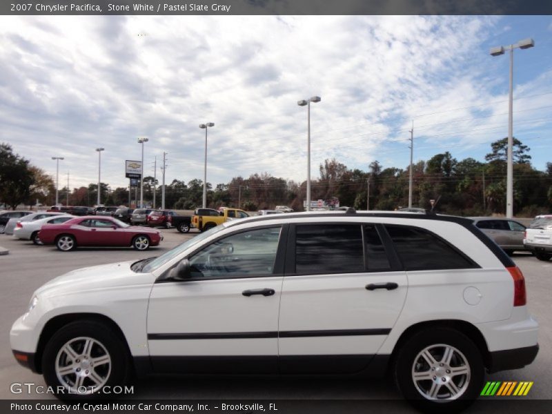 Stone White / Pastel Slate Gray 2007 Chrysler Pacifica