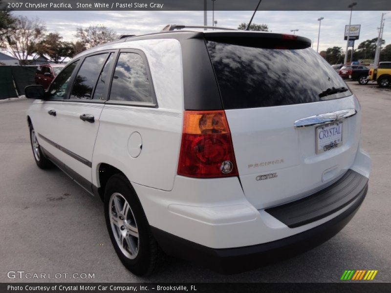 Stone White / Pastel Slate Gray 2007 Chrysler Pacifica