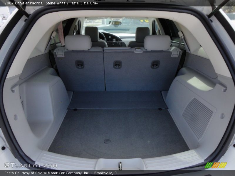 Stone White / Pastel Slate Gray 2007 Chrysler Pacifica
