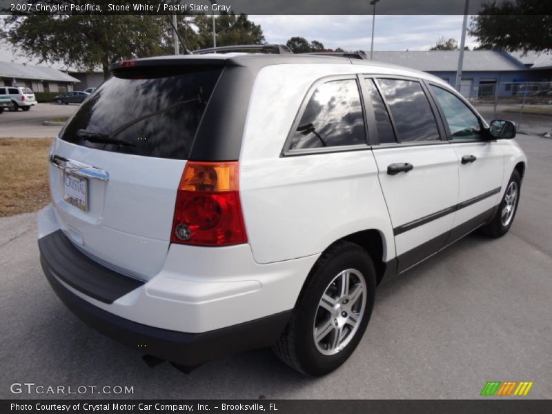 Stone White / Pastel Slate Gray 2007 Chrysler Pacifica