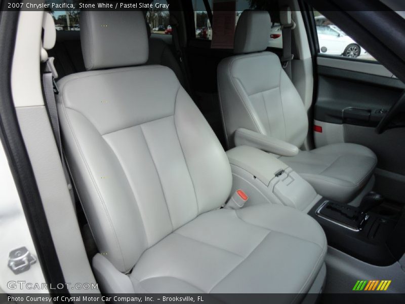 Stone White / Pastel Slate Gray 2007 Chrysler Pacifica