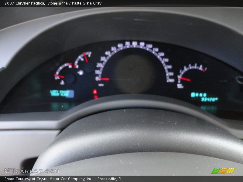 Stone White / Pastel Slate Gray 2007 Chrysler Pacifica