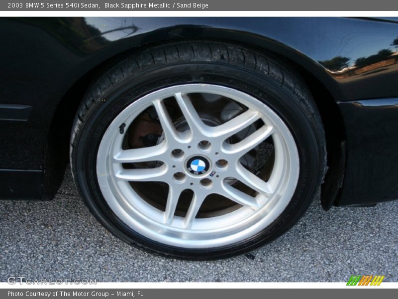  2003 5 Series 540i Sedan Wheel