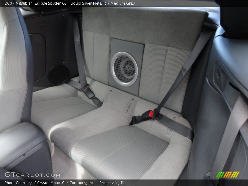 Liquid Silver Metallic / Medium Gray 2007 Mitsubishi Eclipse Spyder GS