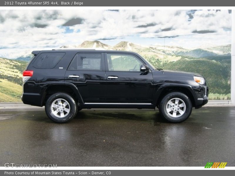 Black / Beige 2012 Toyota 4Runner SR5 4x4