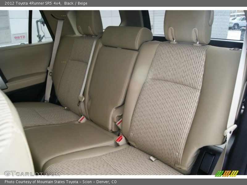 Black / Beige 2012 Toyota 4Runner SR5 4x4