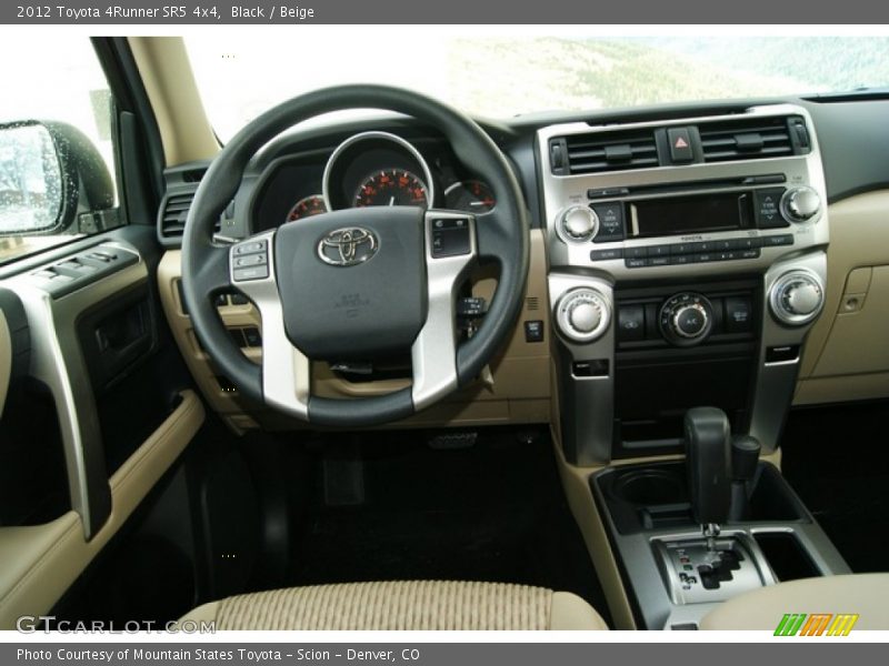 Black / Beige 2012 Toyota 4Runner SR5 4x4