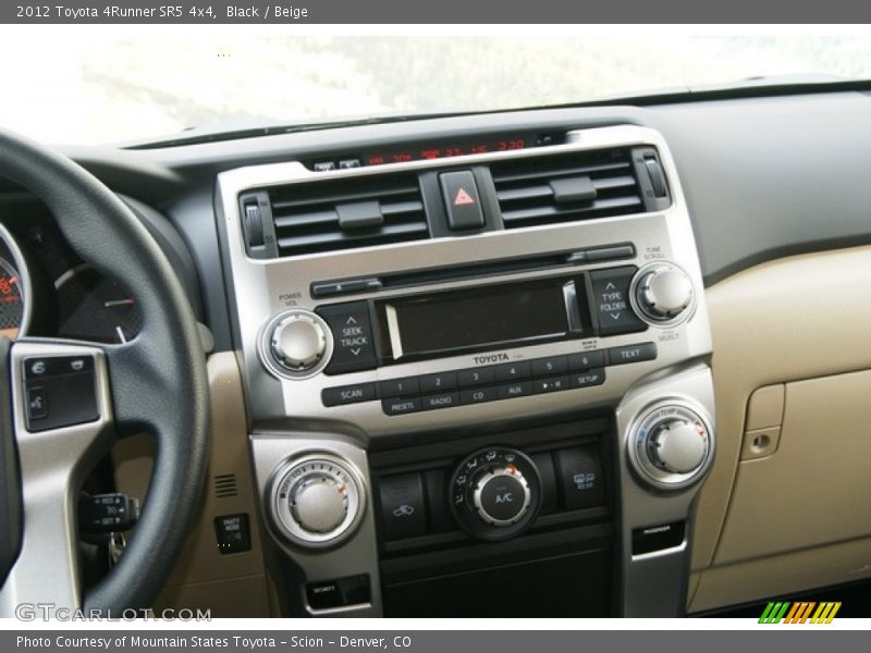 Black / Beige 2012 Toyota 4Runner SR5 4x4