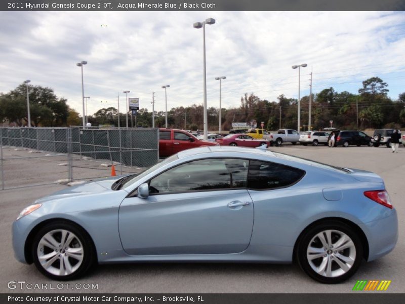  2011 Genesis Coupe 2.0T Acqua Minerale Blue
