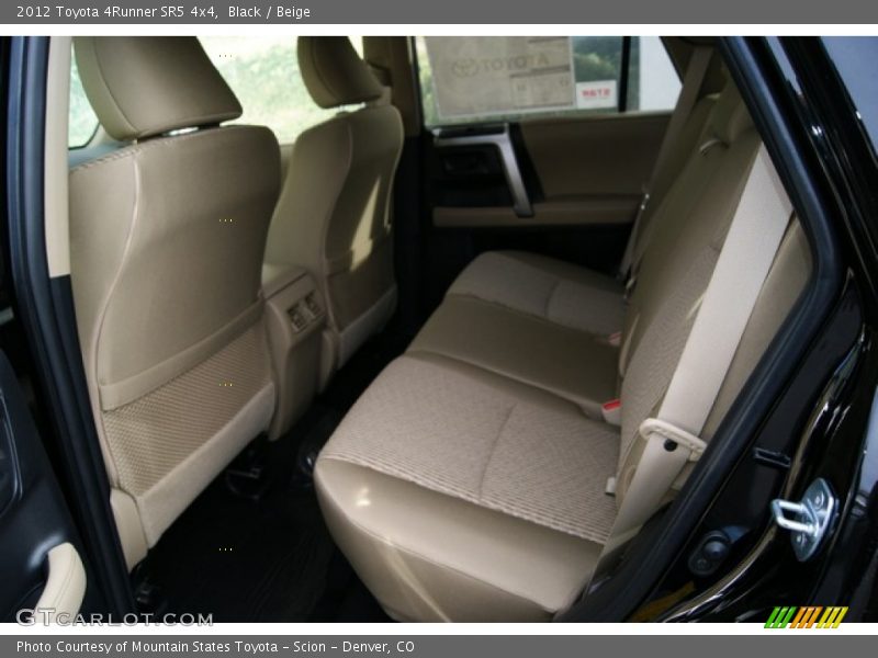 Black / Beige 2012 Toyota 4Runner SR5 4x4