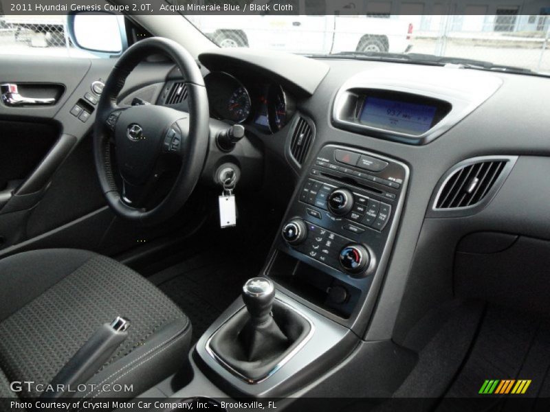 Dashboard of 2011 Genesis Coupe 2.0T