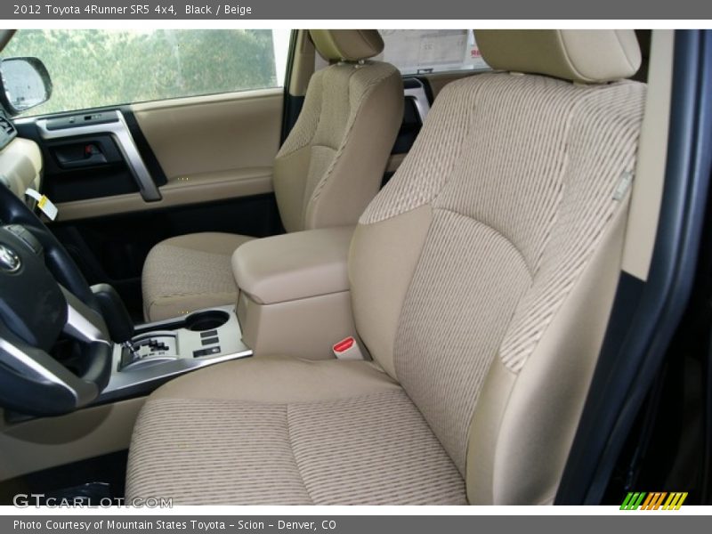 Black / Beige 2012 Toyota 4Runner SR5 4x4