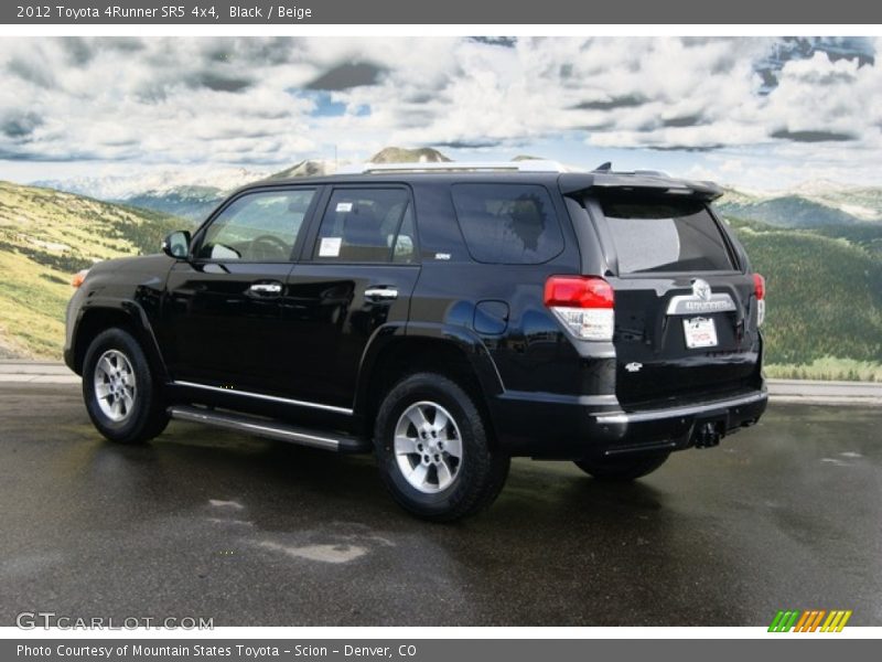 Black / Beige 2012 Toyota 4Runner SR5 4x4