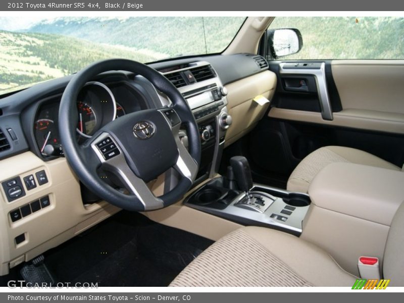  2012 4Runner SR5 4x4 Beige Interior