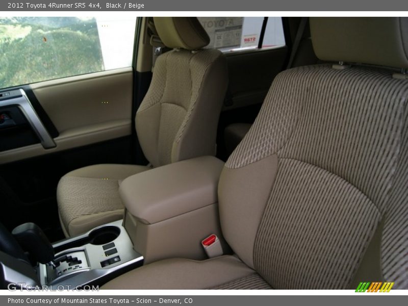 Black / Beige 2012 Toyota 4Runner SR5 4x4