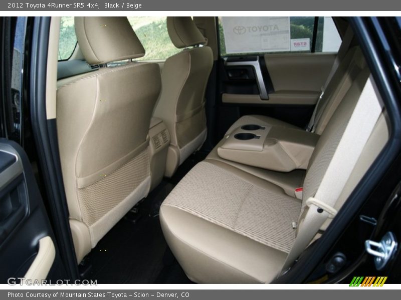 Black / Beige 2012 Toyota 4Runner SR5 4x4