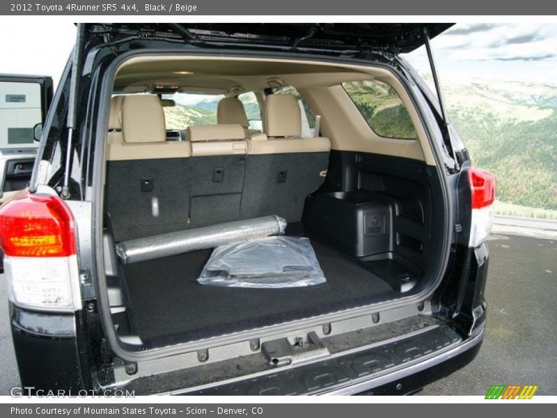  2012 4Runner SR5 4x4 Trunk