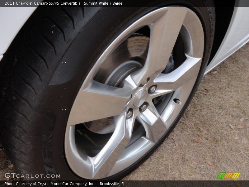  2011 Camaro SS/RS Convertible Wheel