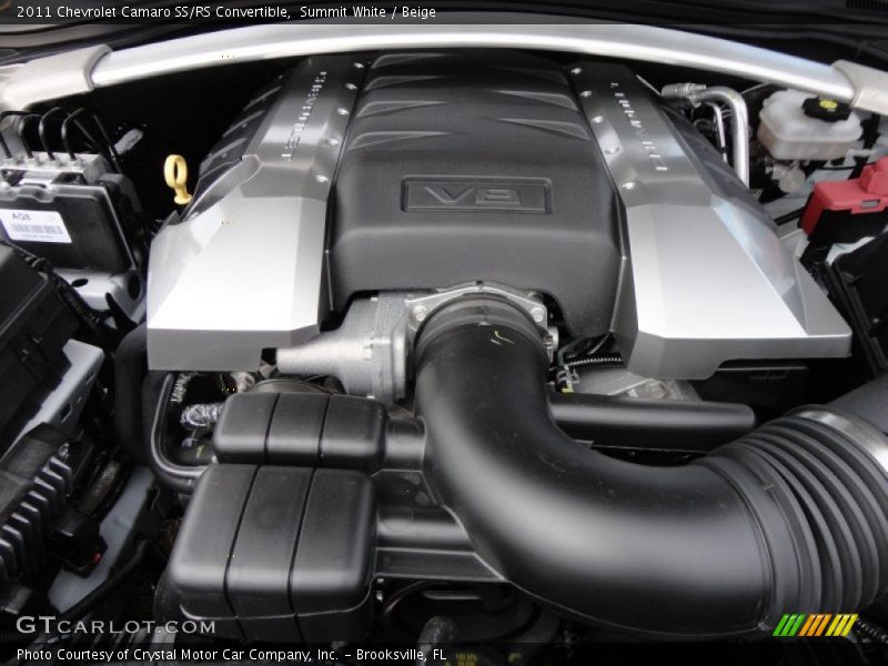  2011 Camaro SS/RS Convertible Engine - 6.2 Liter OHV 16-Valve V8