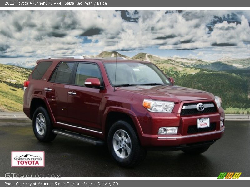 Salsa Red Pearl / Beige 2012 Toyota 4Runner SR5 4x4